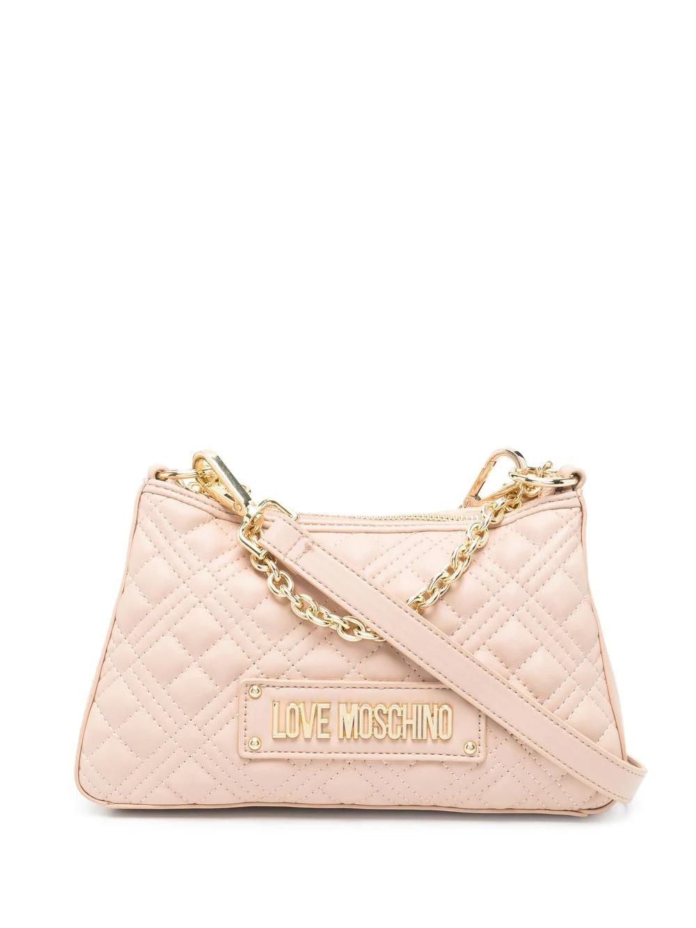 quilted crossbody bag - 1