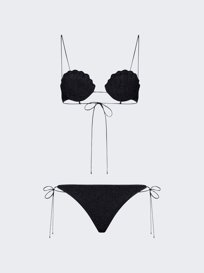 Lumiere Shell Two Piece Black 1