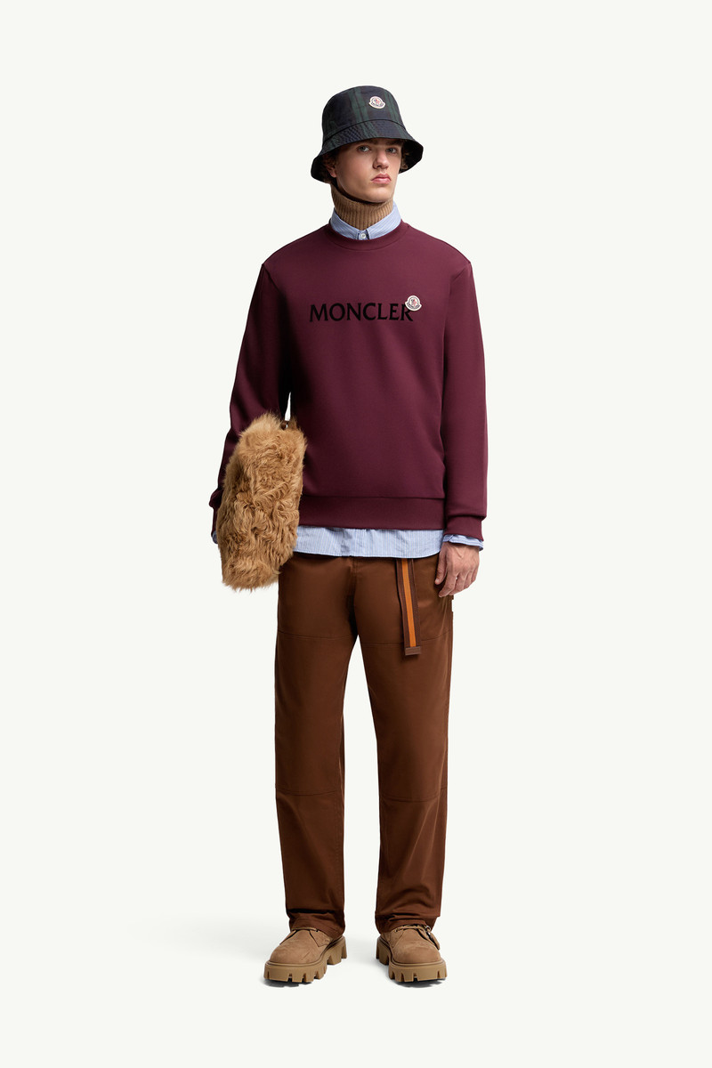 Moncler Logo Cotton Sweatshirt outlook