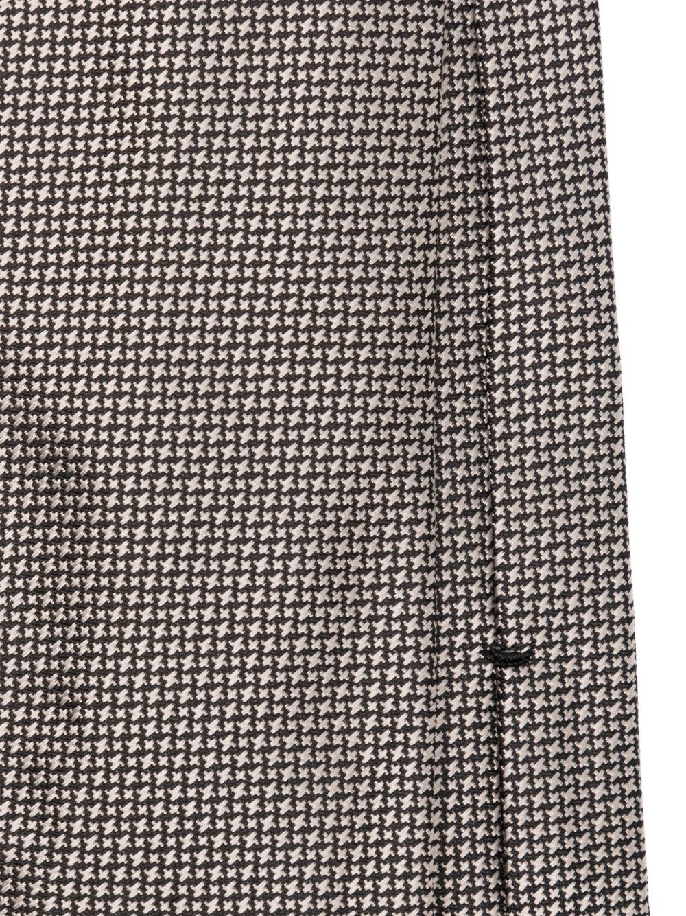 geometric-jacquard tie - 2