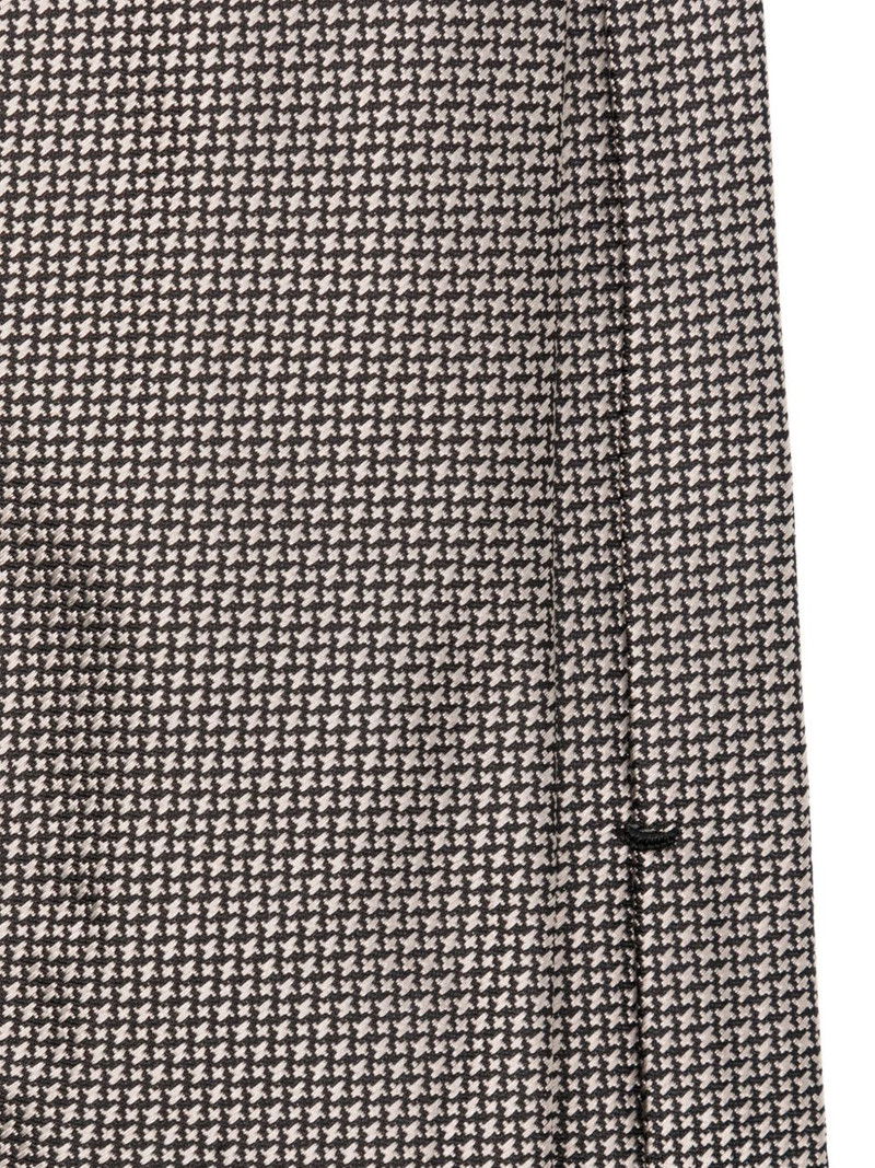 TOM FORD geometric-jacquard tie outlook