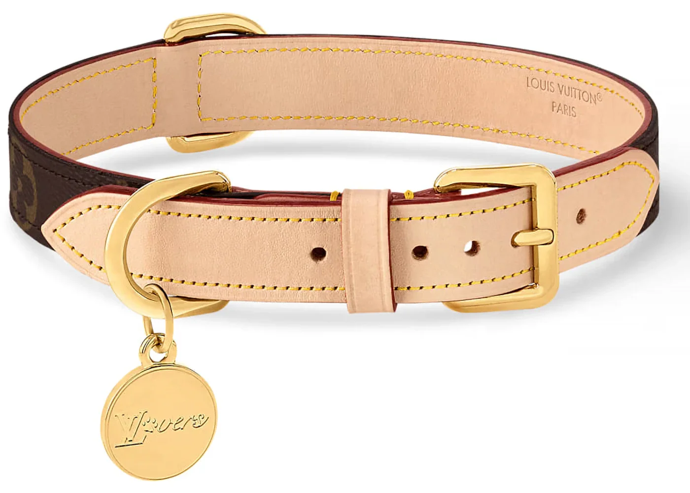 Louis Vuitton Dog Collar MM Monogram - 1