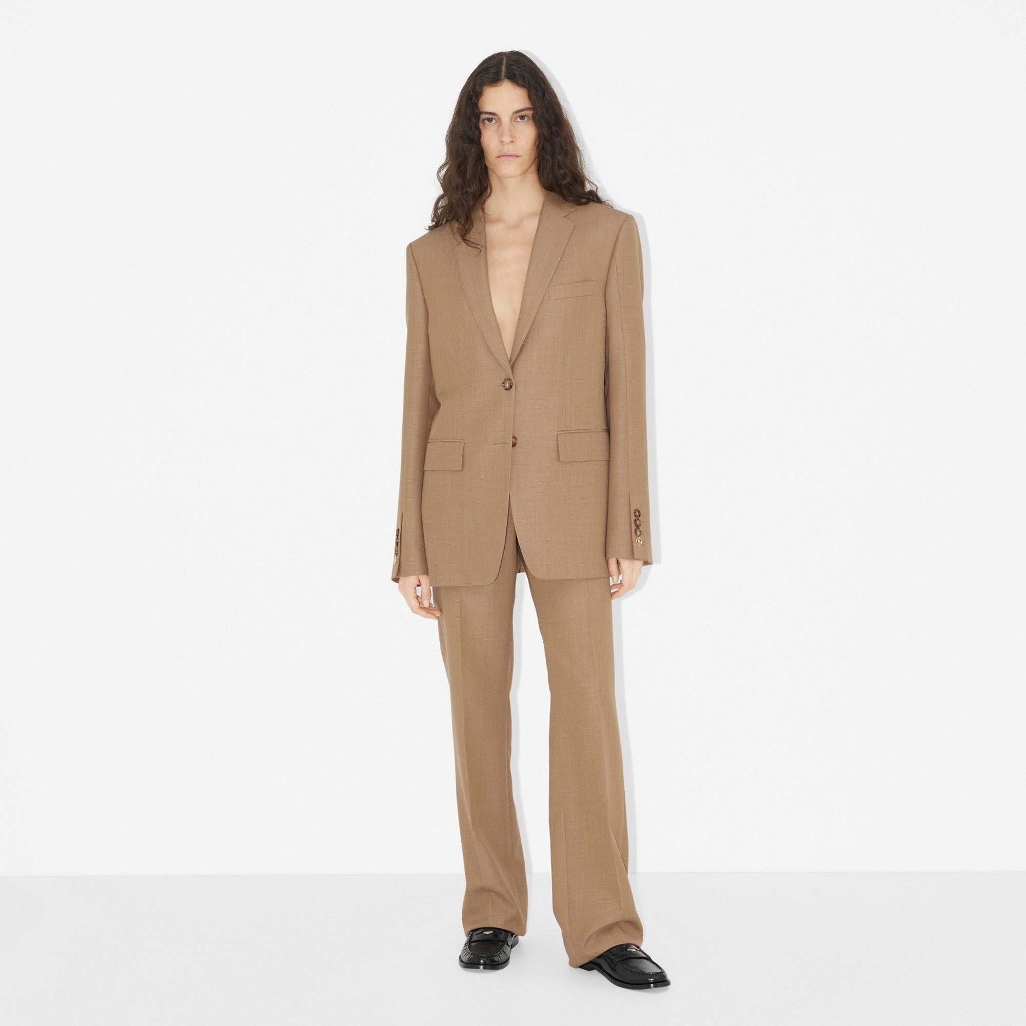 Wool Tailored Trousers - 2