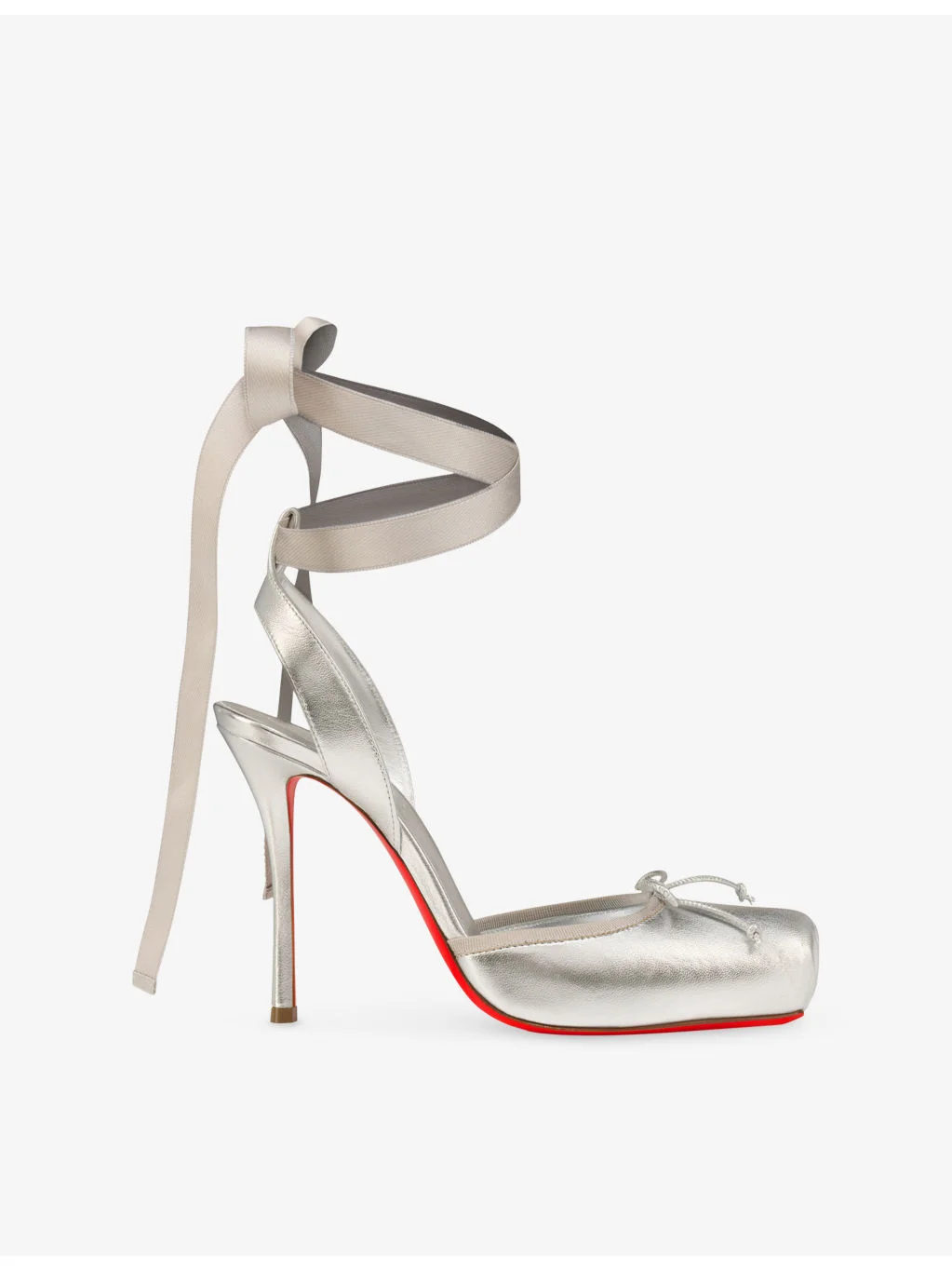 Cassia Lace-Up 100 Nappa-Leather Pumps - 1