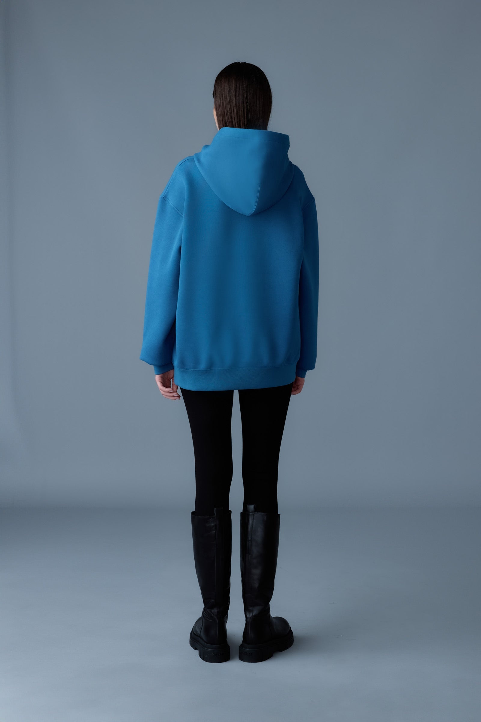 KRYSTIAN Double-face Jersey hoodie - 4