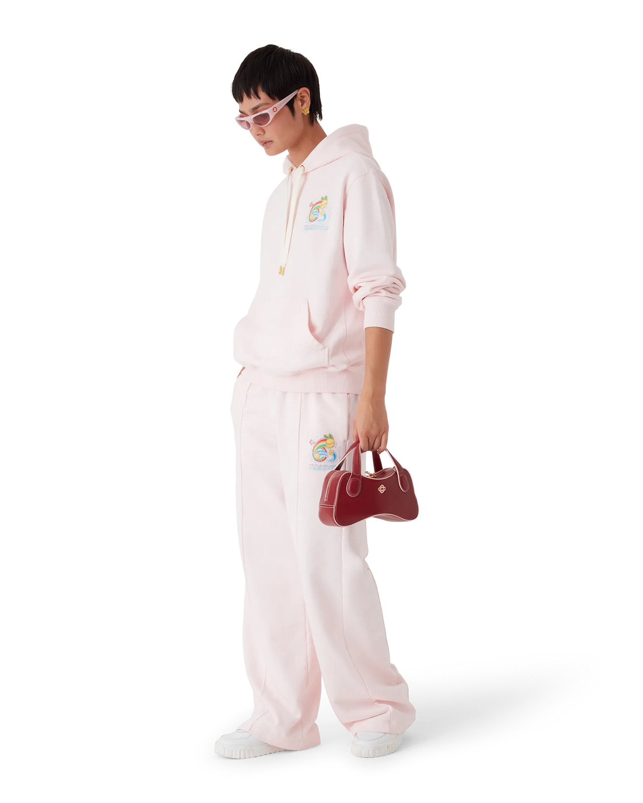 Manga Tennis Ball Open Hem Sweatpants | Casablanca Paris - 2