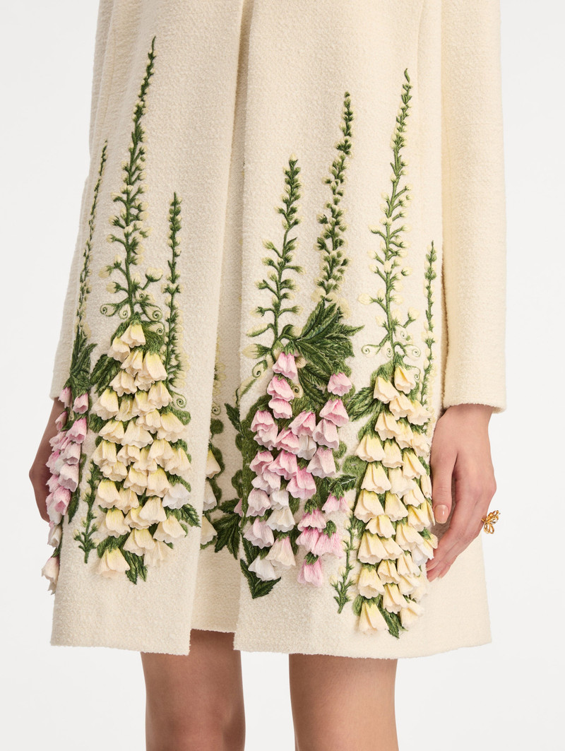 FOXGLOVE EMBROIDERED TWEED JACKET 5