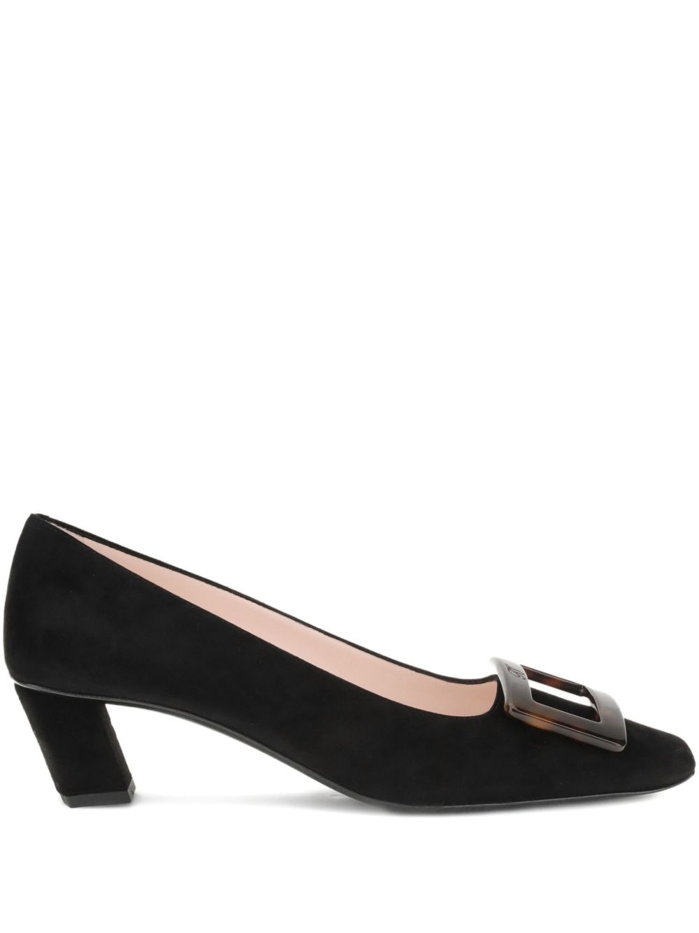 45mm tortoiseshell buckle pumps - 1
