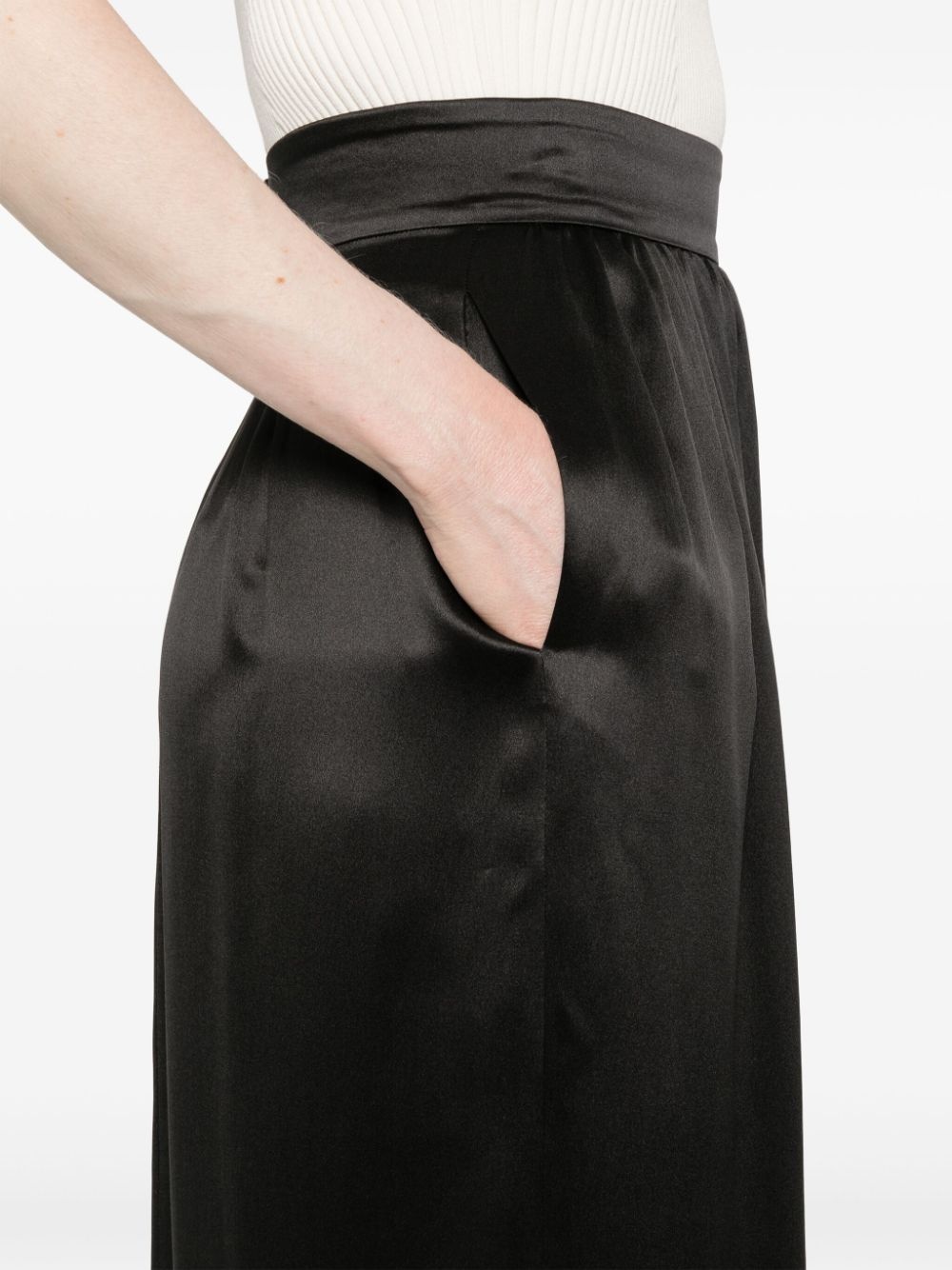 silk maxi-skirt - 5