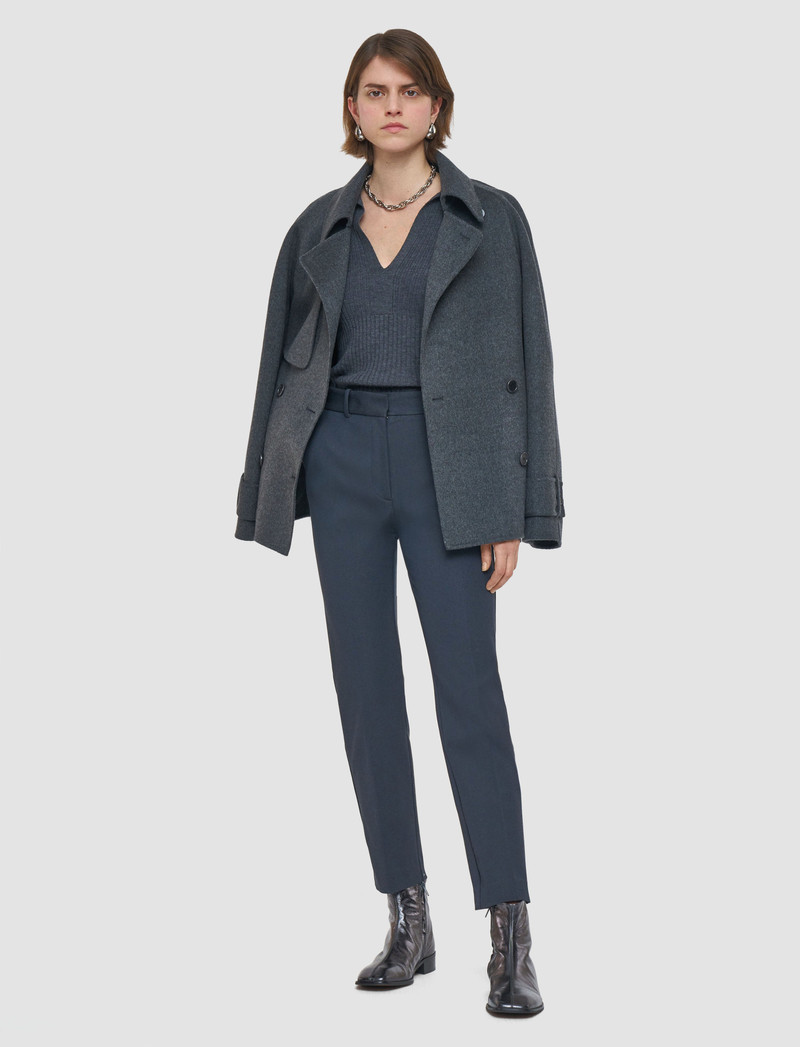 JOSEPH Coleman Gabardine Stretch Trousers outlook