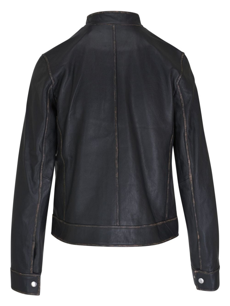 Vince leather jacket outlook