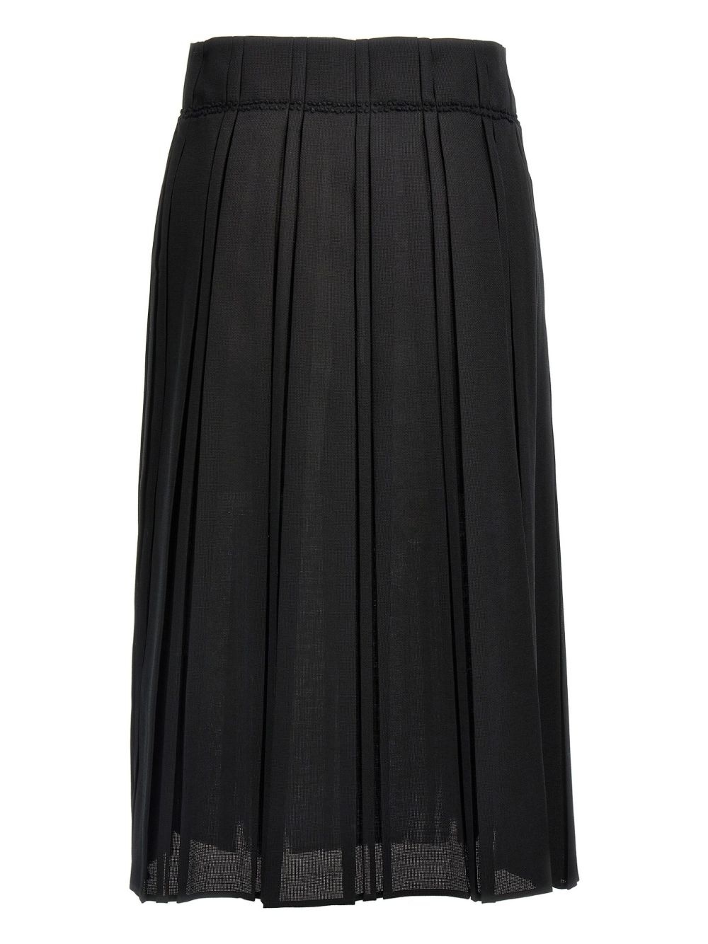 pleated midi skirt - 2