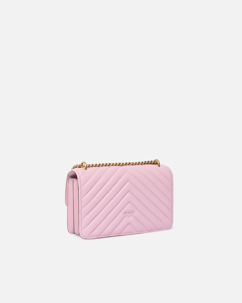 PINKO SMALL SHOULDER BAG LOVE BAG ONE CHEVRON outlook