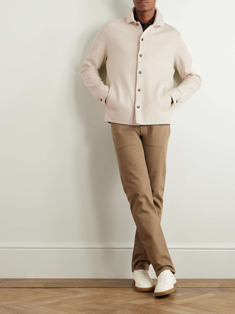 Loro Piana Cotton, Silk and Cashmere-Blend Overshirt outlook