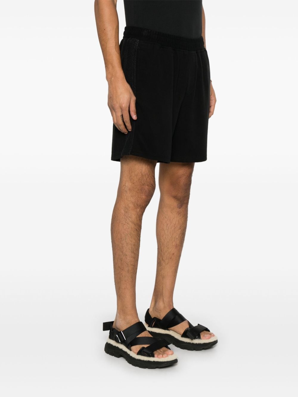 knitted-detail shorts - 3
