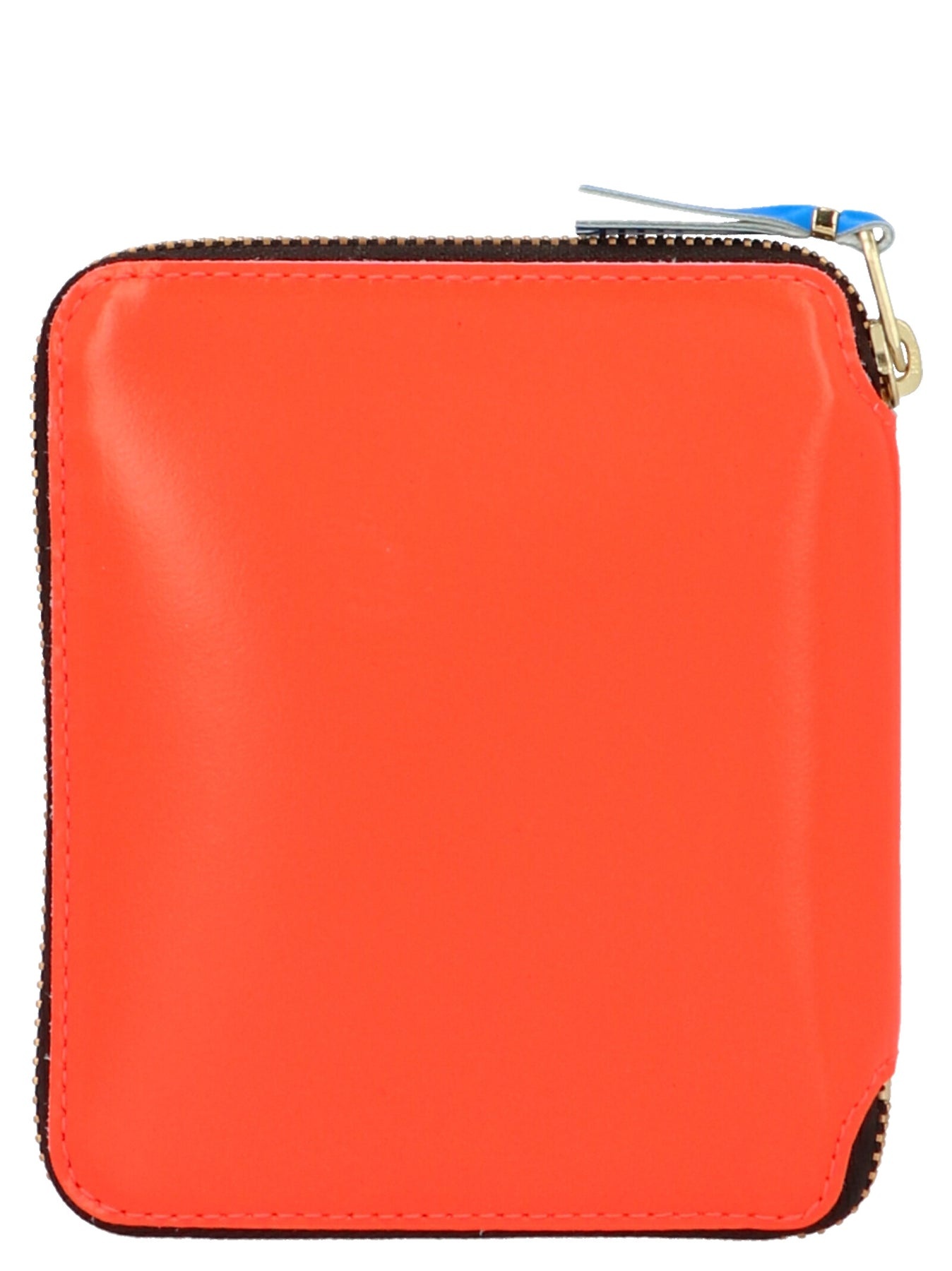 Fluo Leather Line Wallets, Card Holders Orange - 2