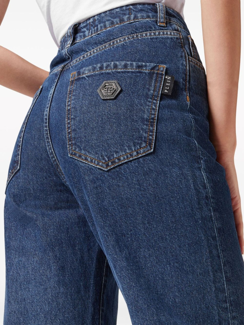 gradient-effect high-rise jeans 5