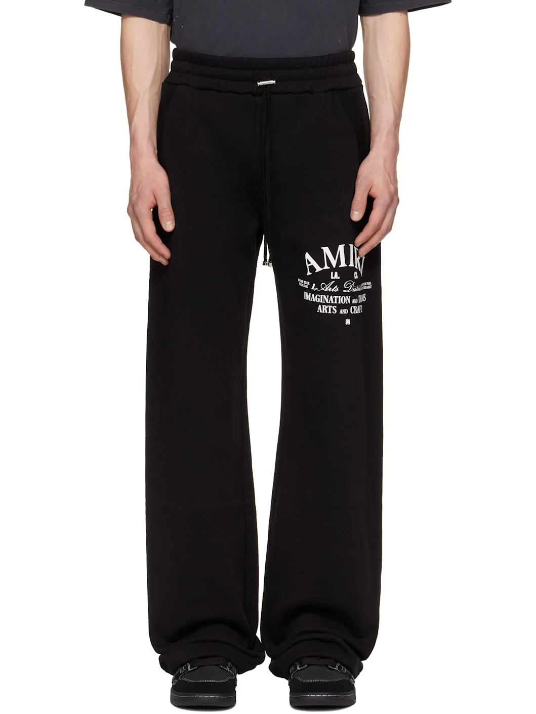 Black 'AMIRI Arts District' Sweatpants - 1