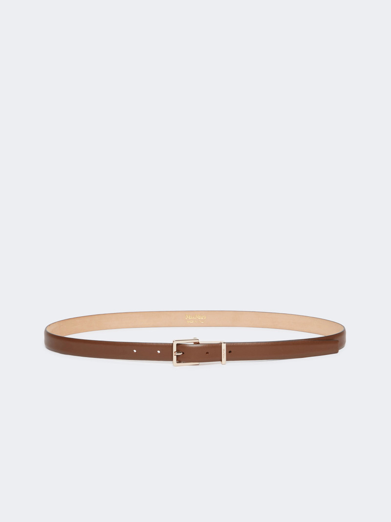 GRAZIA Leather belt - BROWN 1