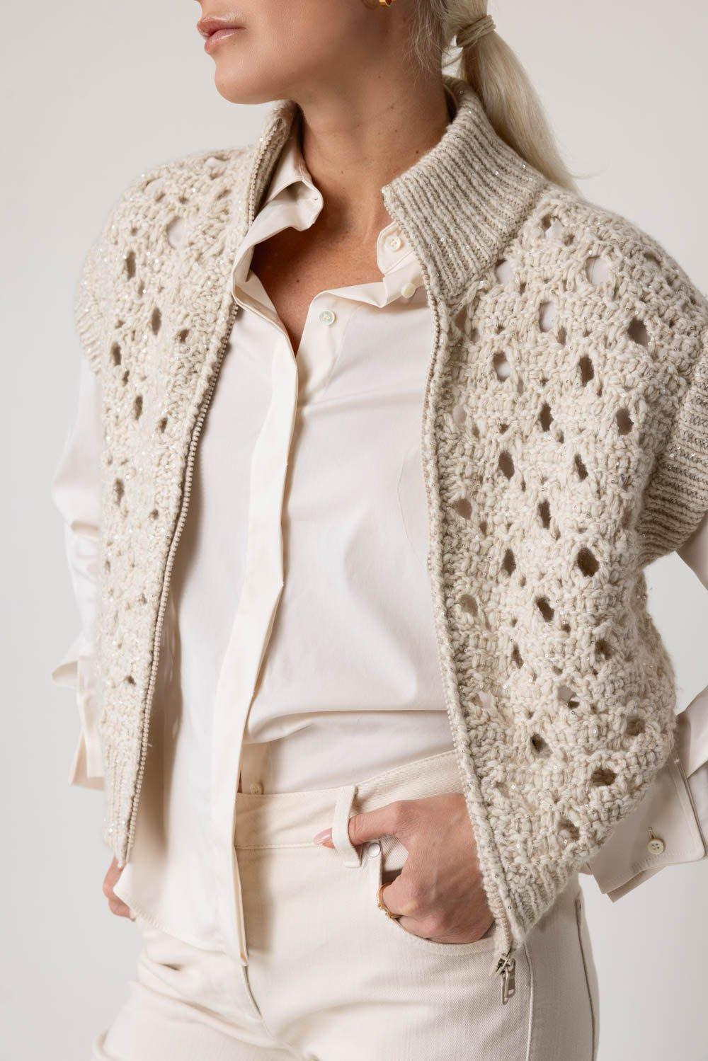 Wide Gauge Zip Vest - 3