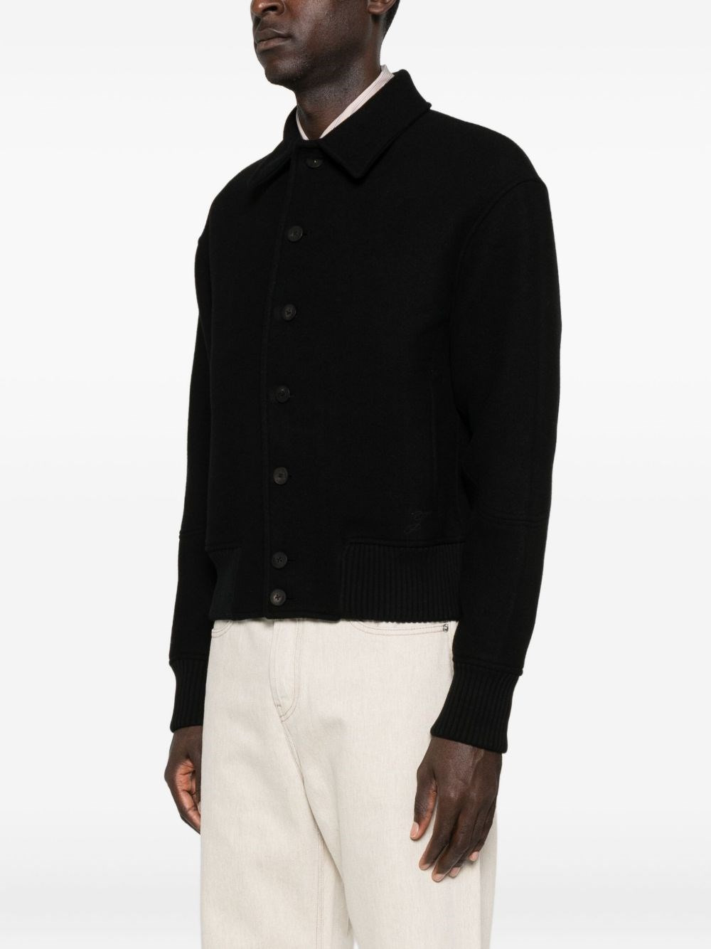 'LE BOMBER FELTRO' BOMBER JACKET - 5