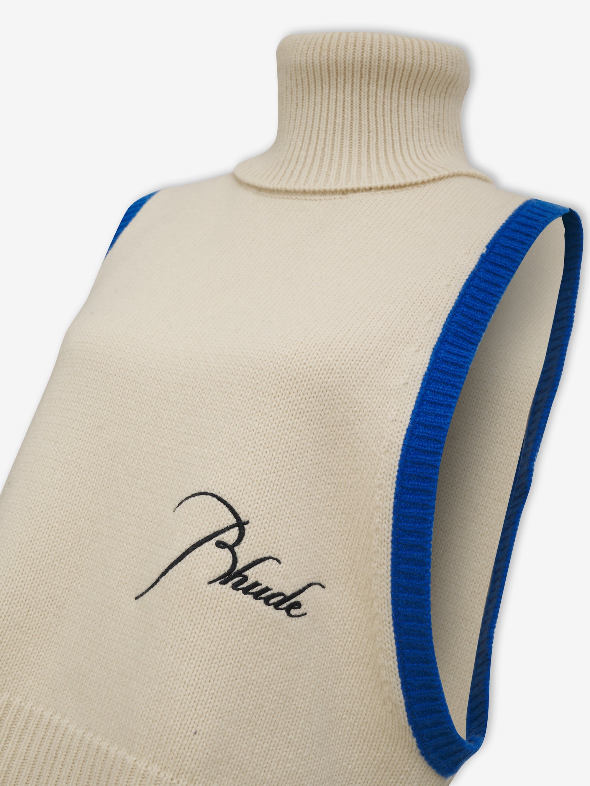 TURTLE NECK VEST - 2