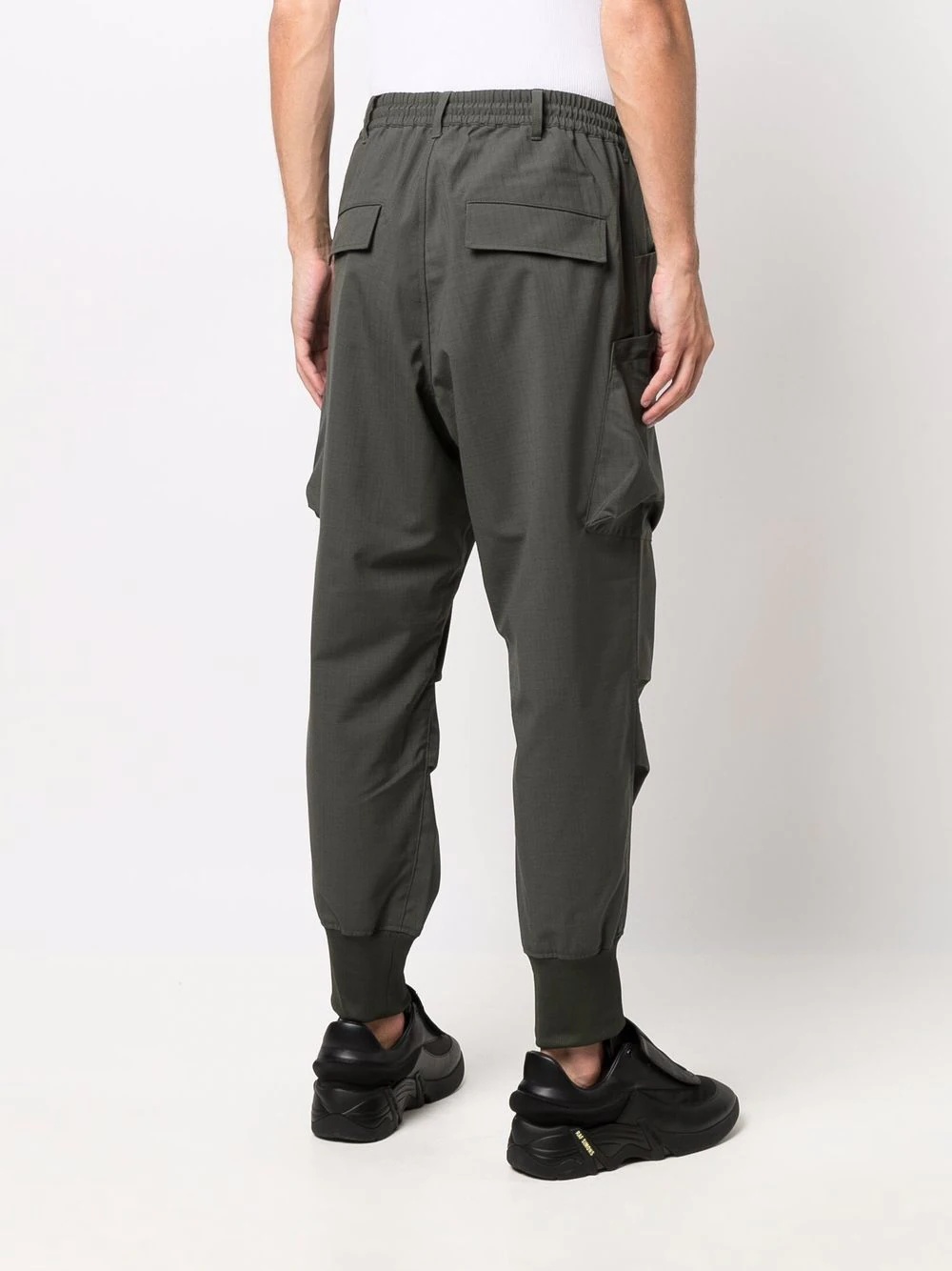 multiple-pocket track pants - 4