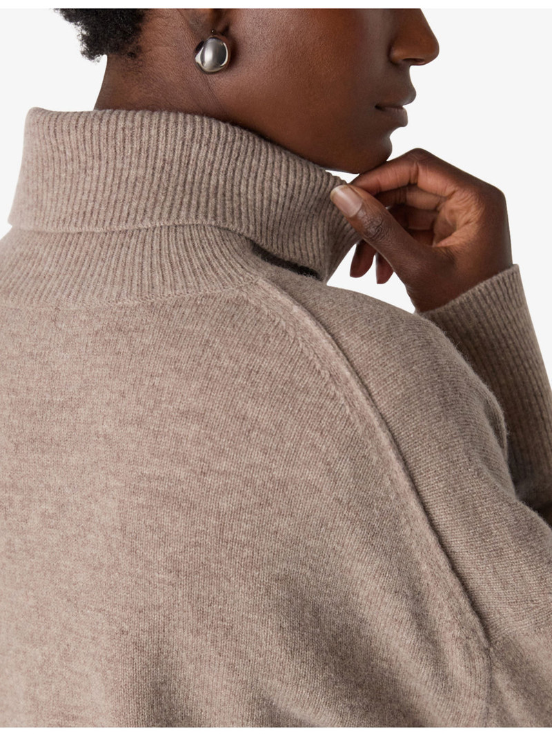 Relaxed-Fit Roll-Neck Wool Jumper 5