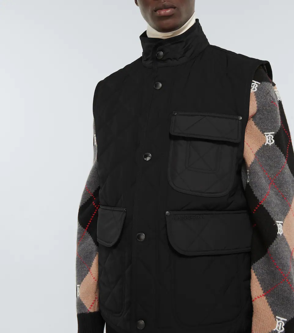 Quilted gilet - 5