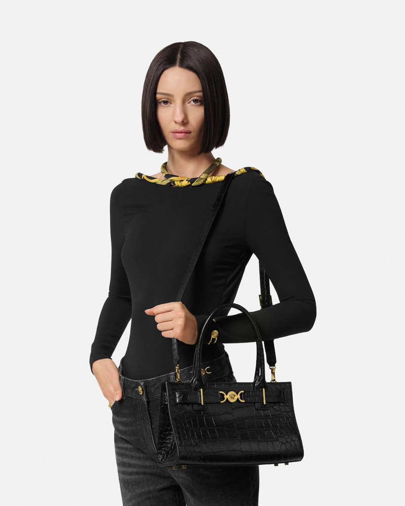 Croc-Effect Medusa '95 Tote Bag 4