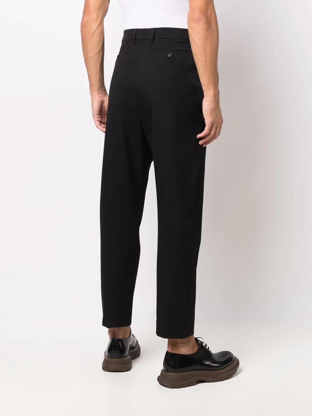 Straight Fit Trousers - 4