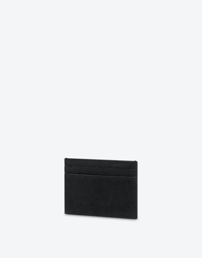 Moschino WASHED NAPPA LEATHER CARD HOLDER outlook