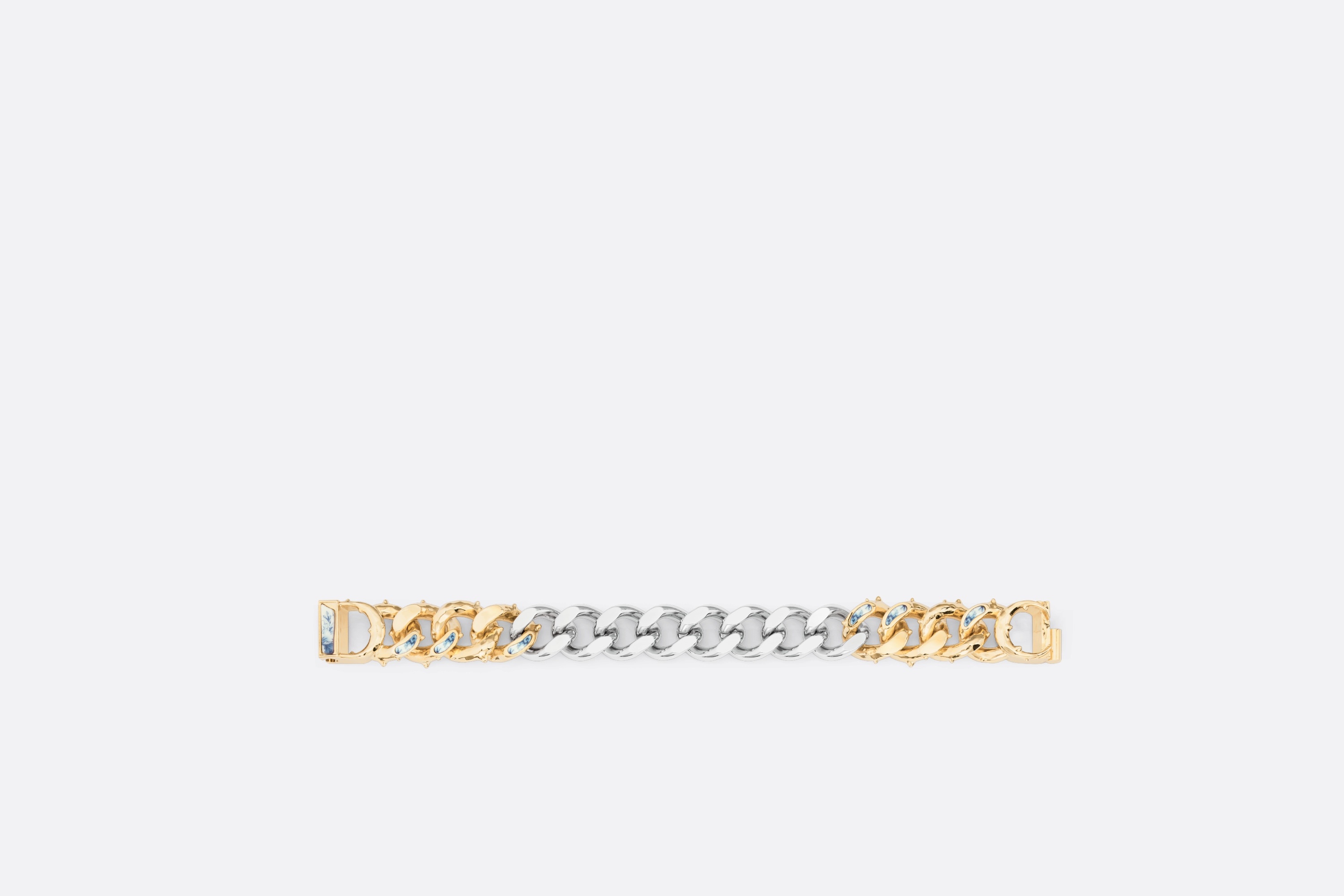 CD Icon Chain Link Bracelet - 2