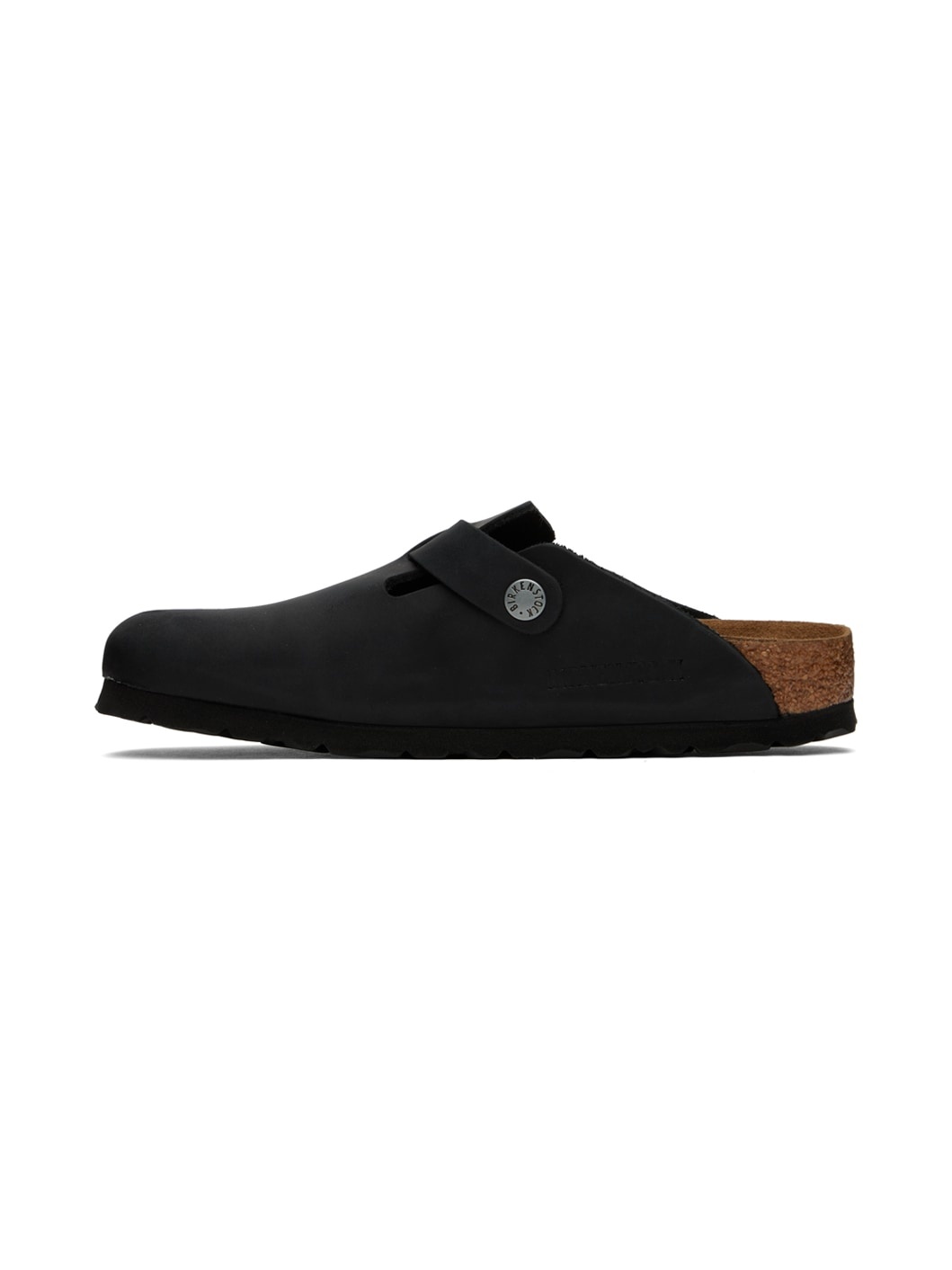 Black Narrow Boston Loafers - 3