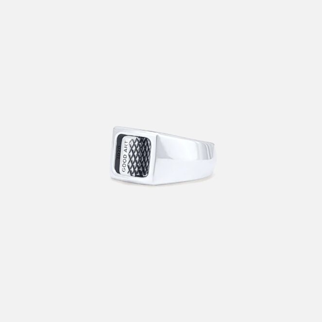 RS-FLIP-ROS-SM GOOD ART HLYWD Flipity Dipity Ring Small - Sterling Silver - 4