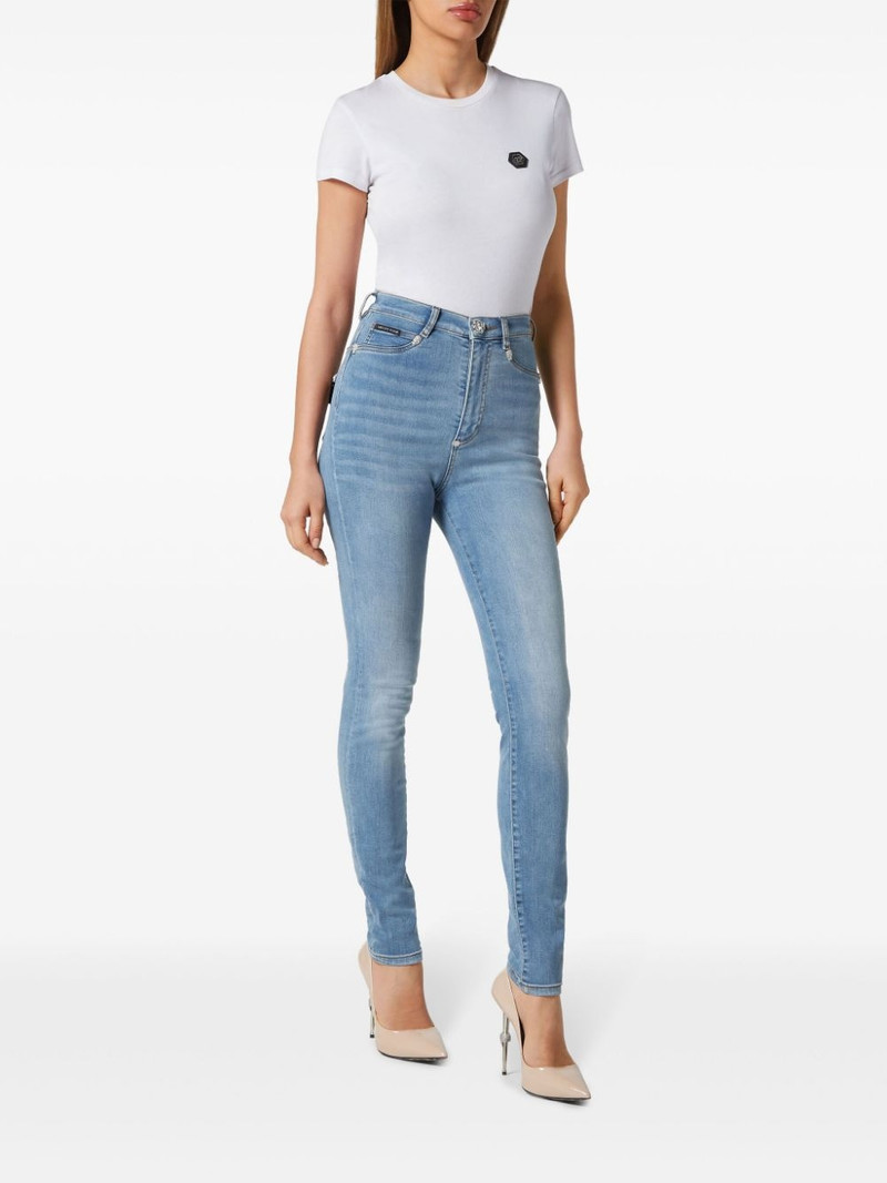 PHILIPP PLEIN high-rise skinny jeans outlook