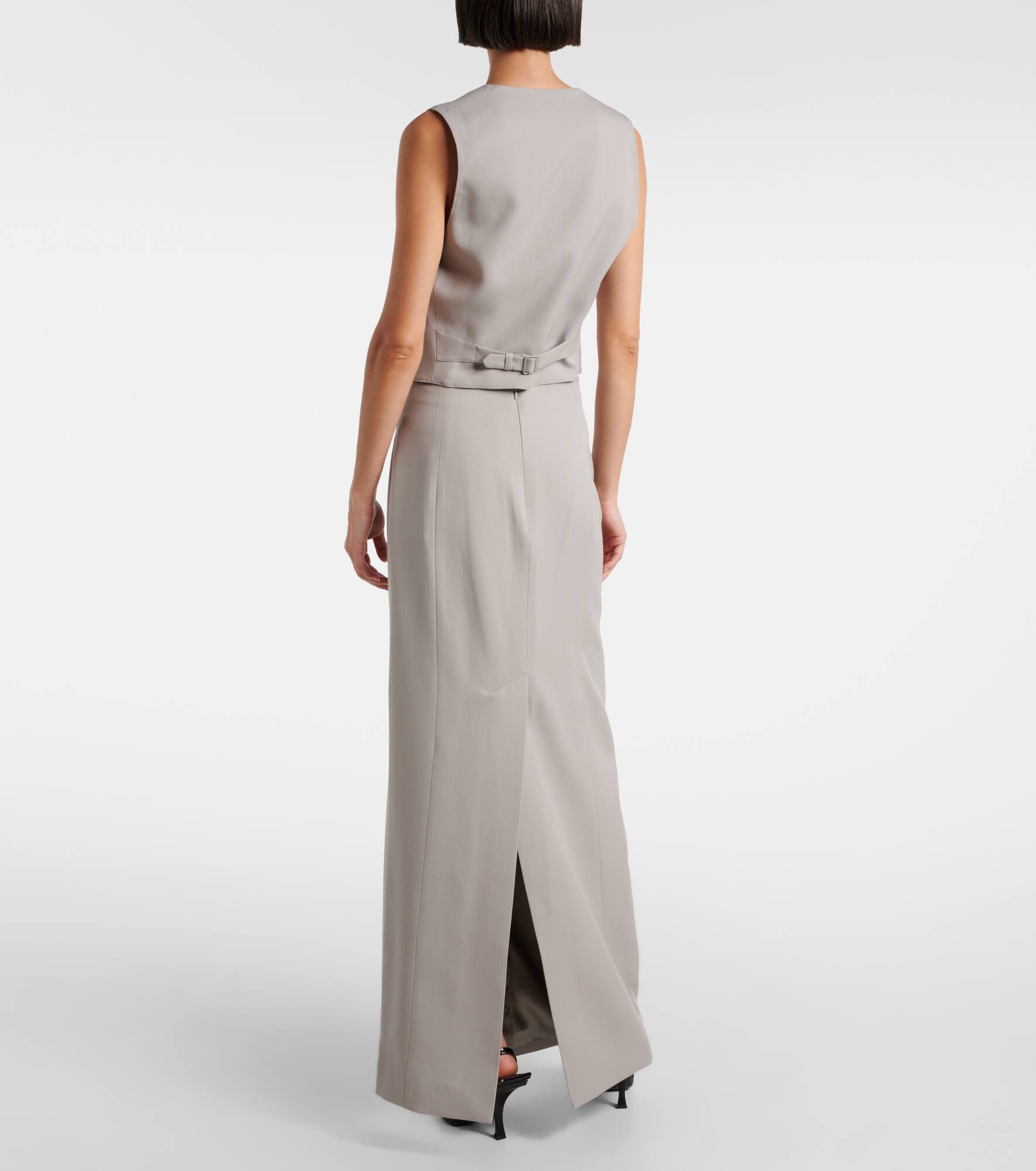 Virgin wool waistcoat - 3