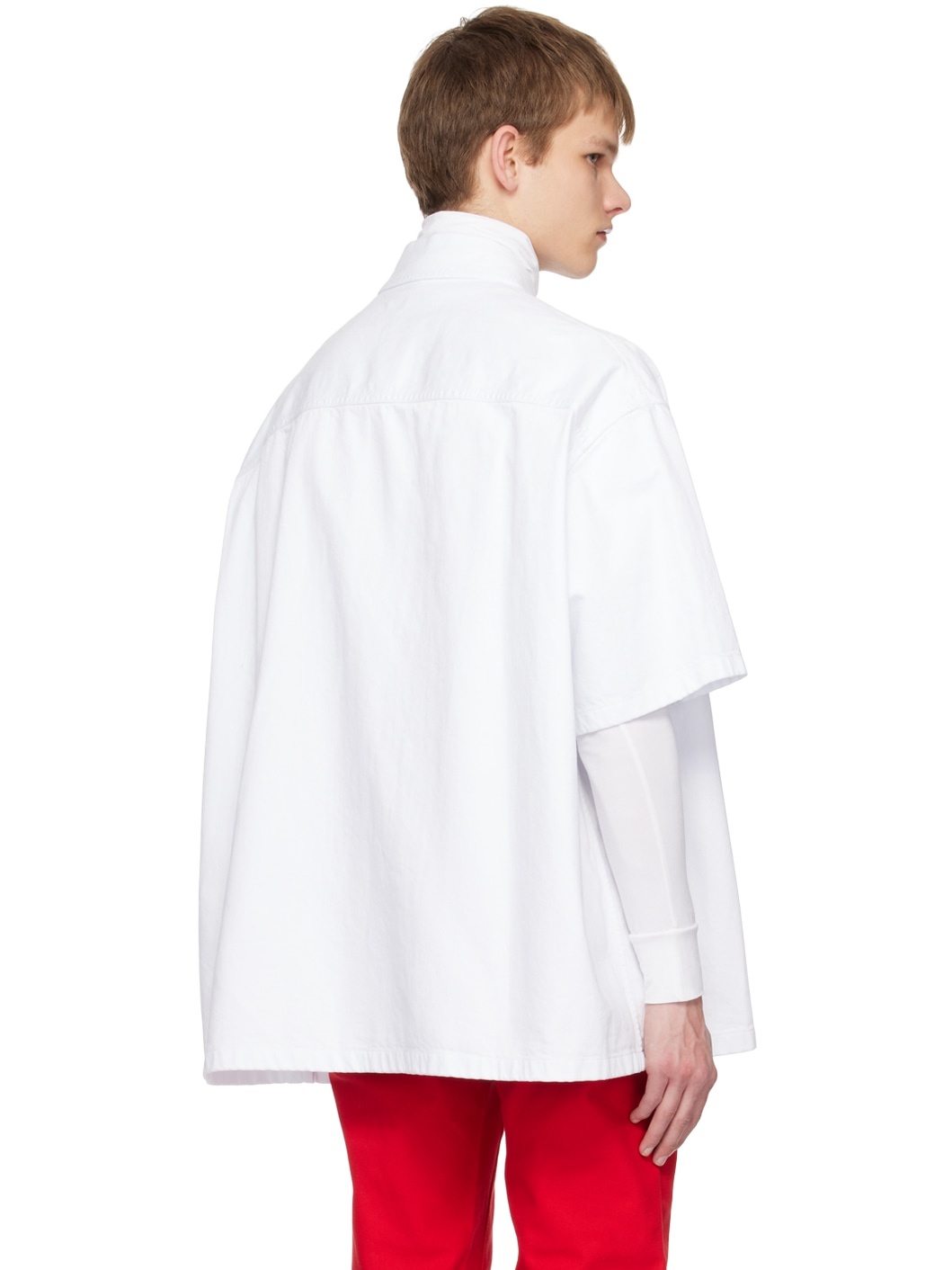 White Patch Shirt - 3