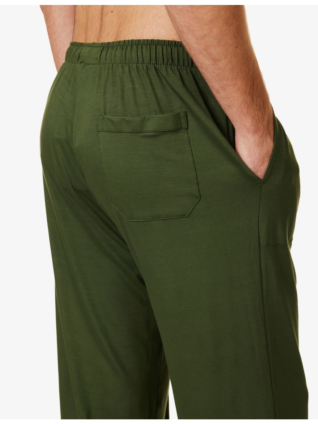 Basel 15 relaxed-fit straight-leg stretch-jersey pyjama bottoms - 5