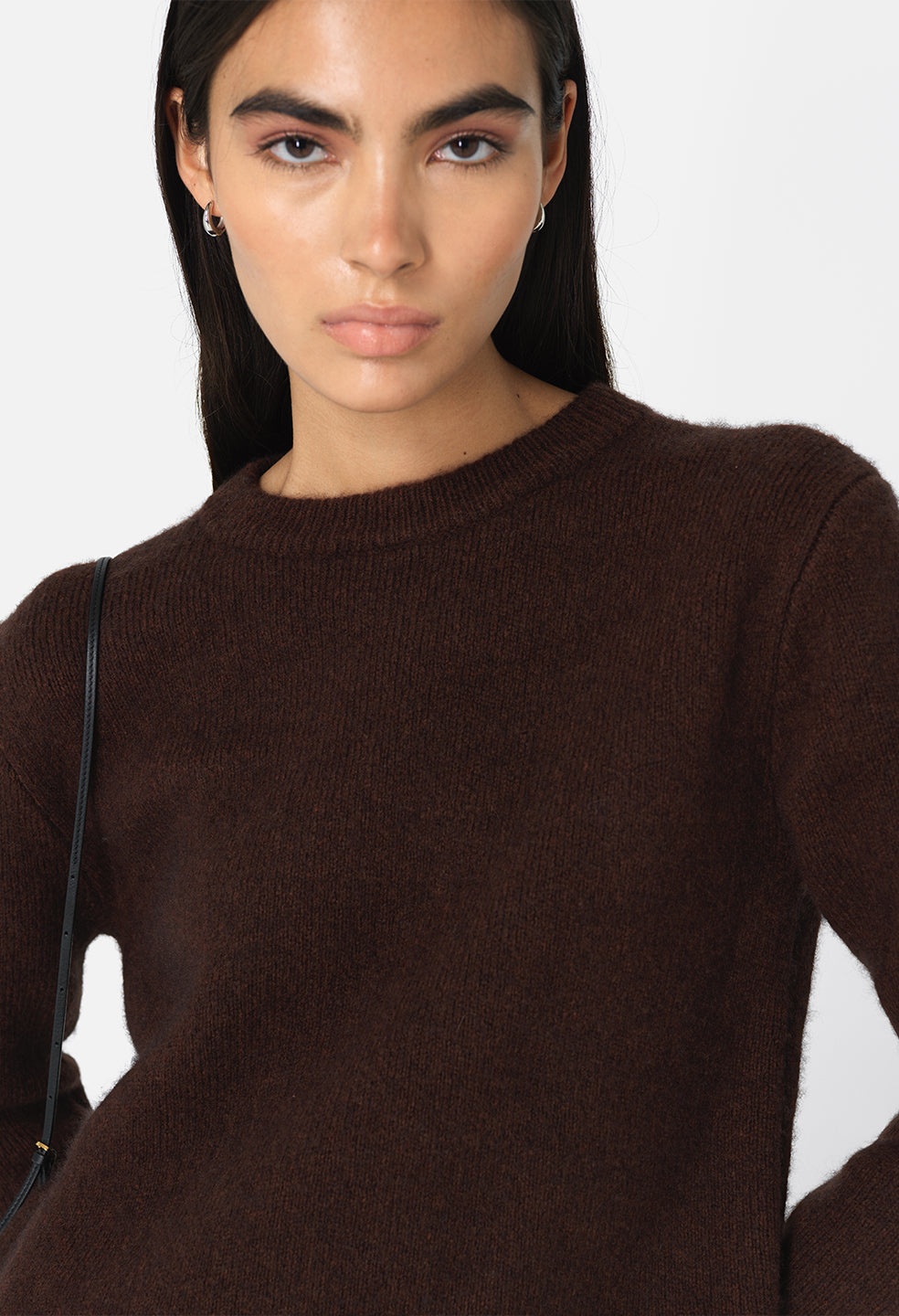 FOGGY WOOL CREW SWEATER - 5