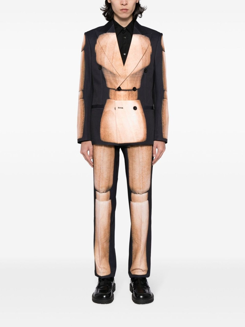 KidSuper Mannequin graphic-print blazer outlook