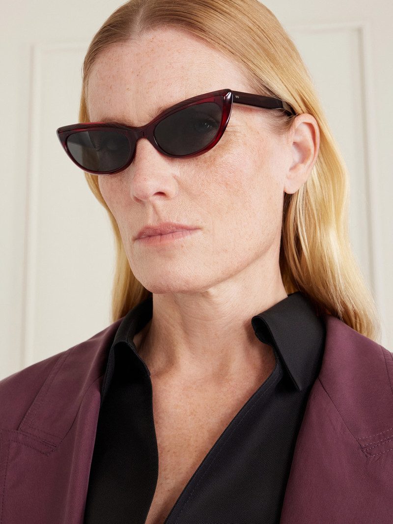 KHAITE 1963c Cat-eye Acetate Sunglasses outlook