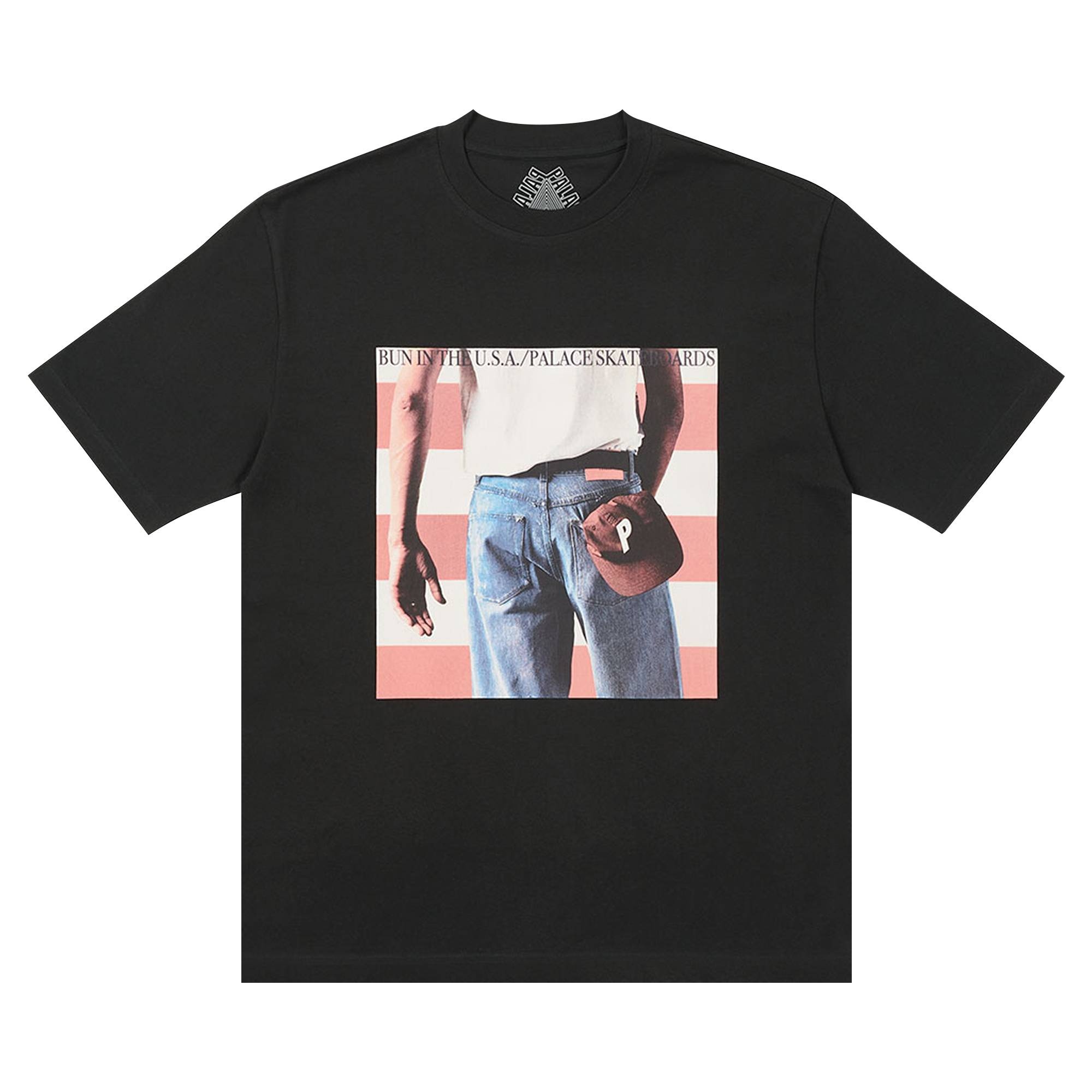 Palace Born To Bun T-Shirt 'Black' - 1