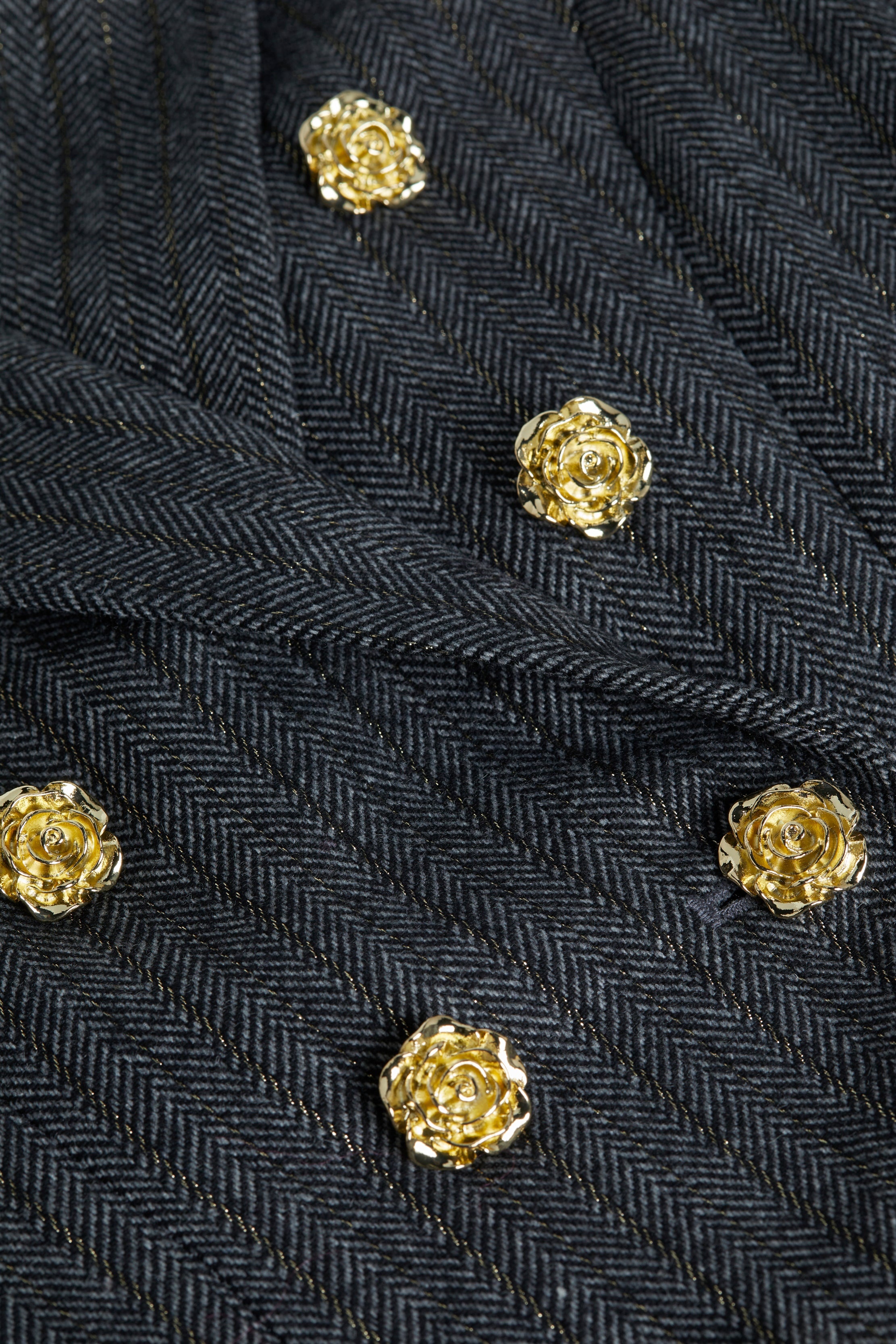 Bethany Herringbone Blazer - 3
