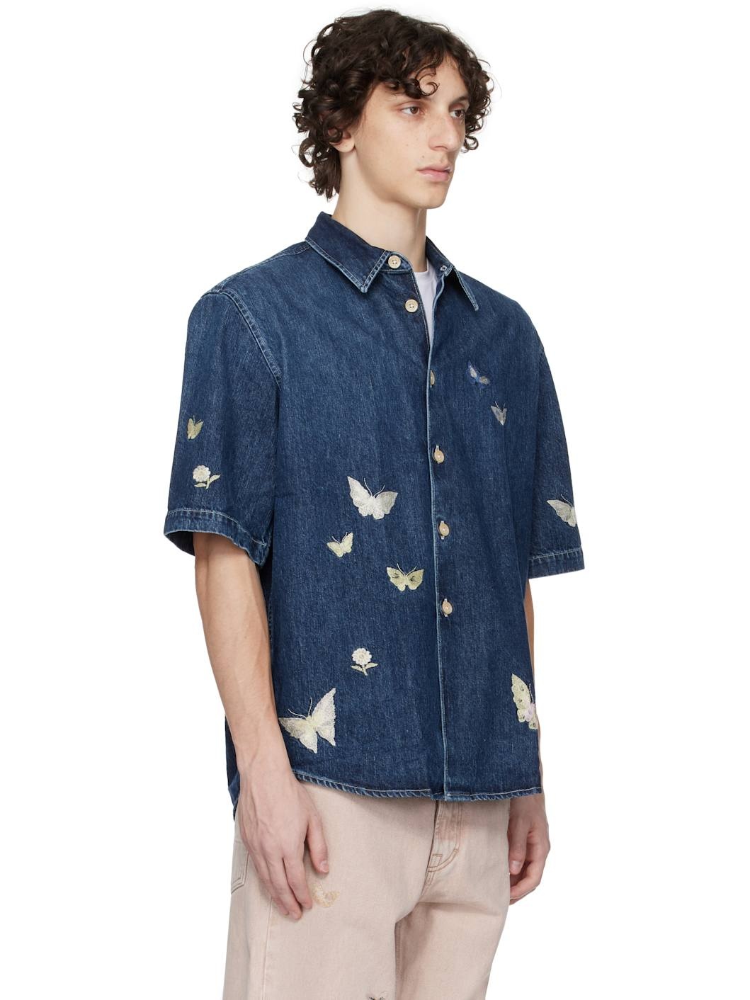 Blue Beyond Shortsleeve Denim Shirt - 2