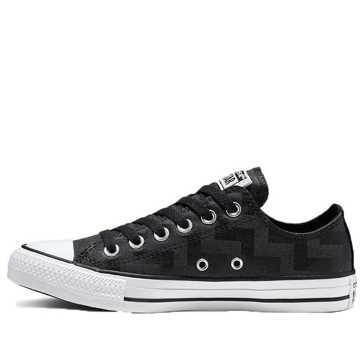 (WMNS) Converse Chuck Taylor All Star Low Top Canvas 'Black White' 565437C - 1