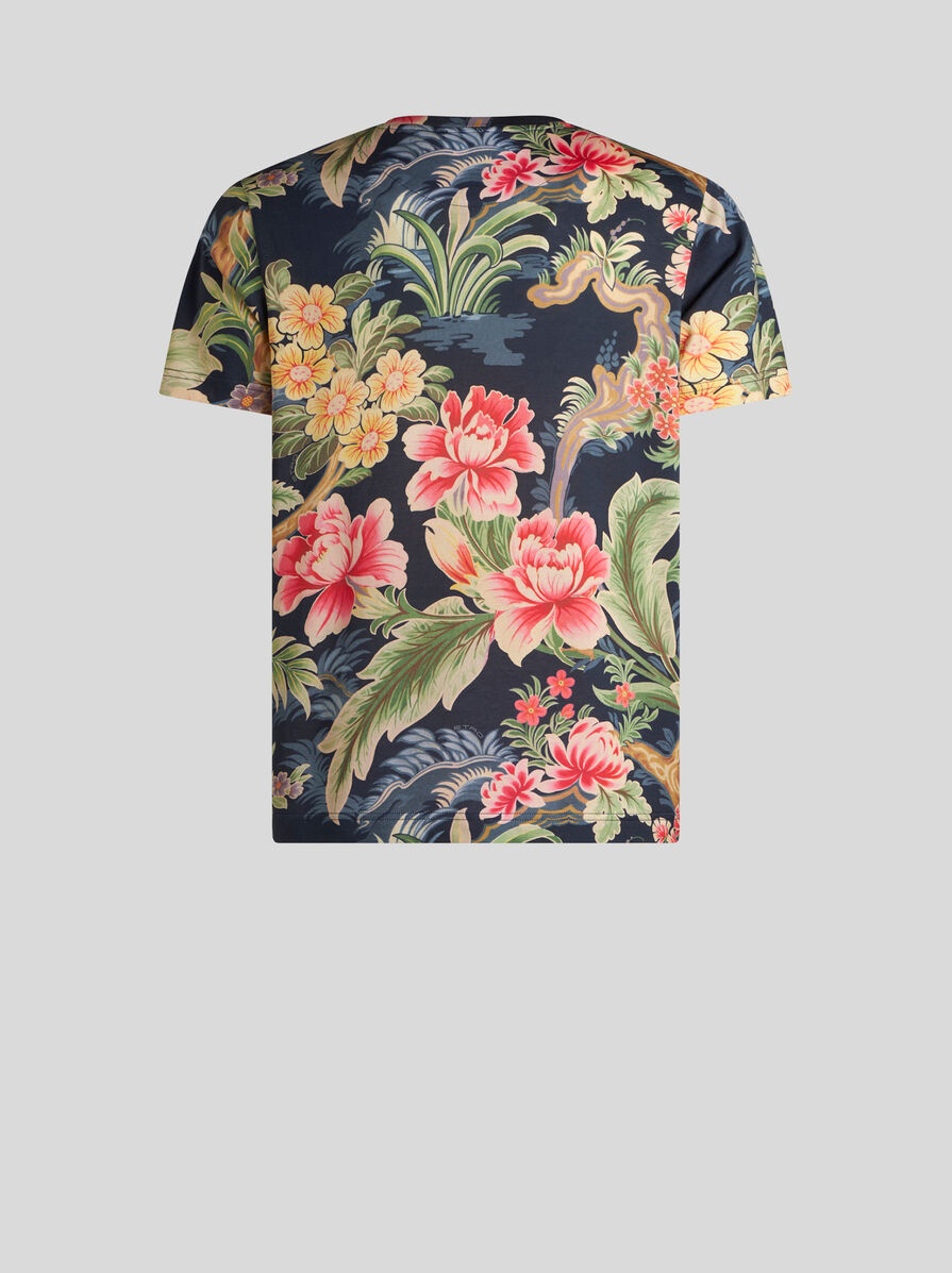 T-SHIRT WITH FLORAL PRINT - 6