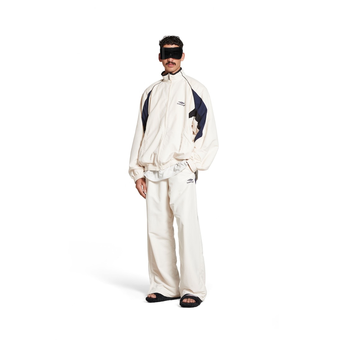 BALENCIAGA 3b Sports Icon Medium Fit Tracksuit Pants in