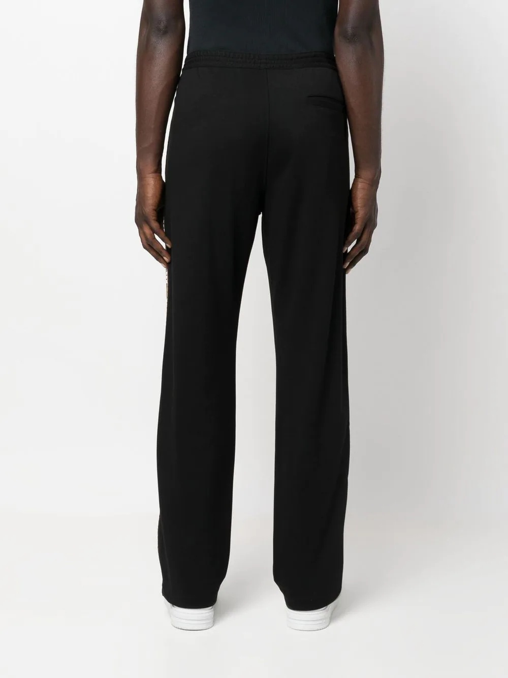 logo-trim track pants - 4