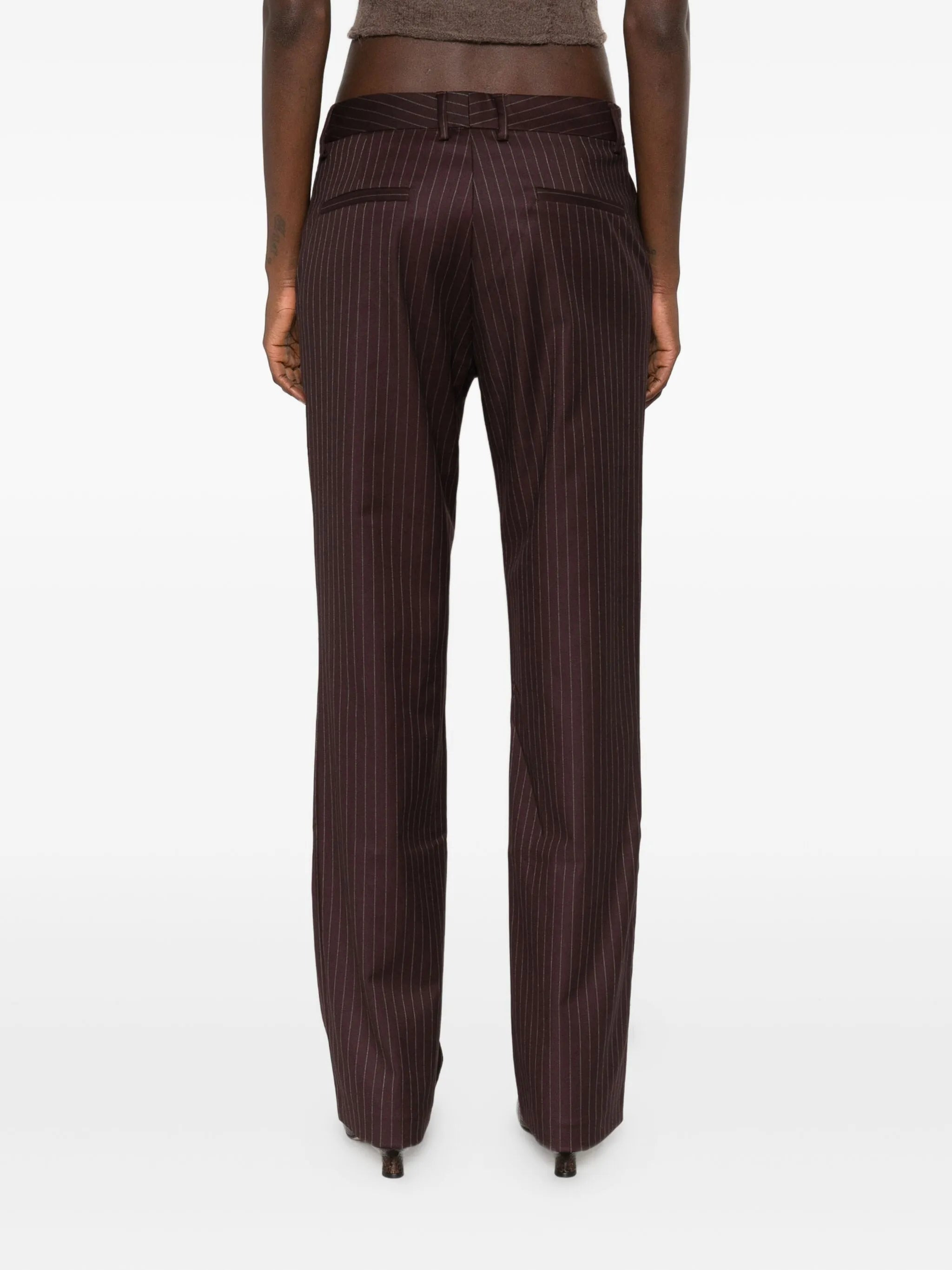 Gimaguas Pinstripe Trousers - 5